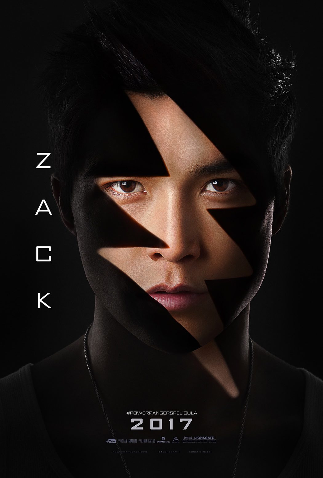 Zack (Ludi Lin): Power Ranger negro