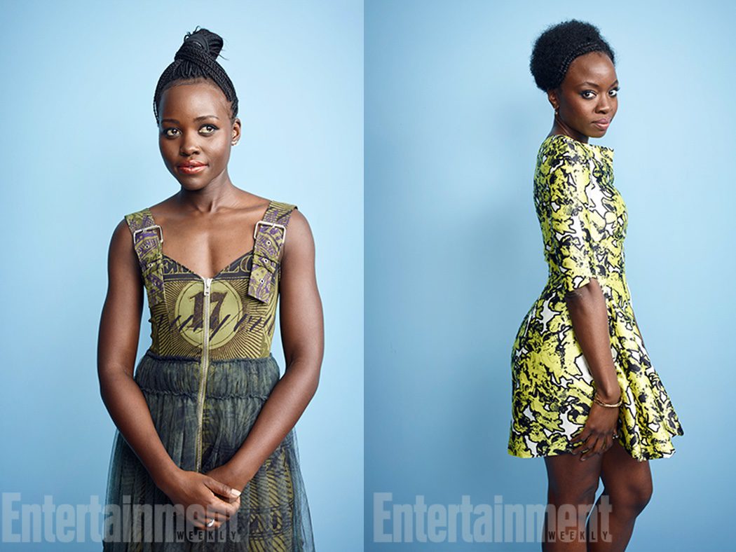 Lupita Nyong'o y Danai Gurira de 'Black Panther'