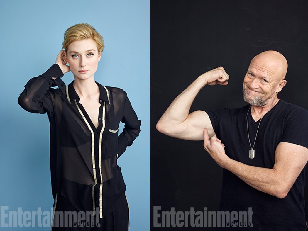 Michael Rooker y Elizabeth Debicki de 'Guardianes de la Galaxia Vol. 2'