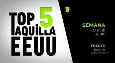 Top Taquilla: Lo más visto en Estados Unidos Semana 17-19 de junio