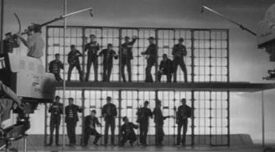 Baile 'El rock de la cárcel'