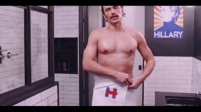 James Franco apoya a Hillary Clinton
