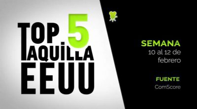 Top 5 Taquilla Estados Unidos del 10 al 12 de febrero
