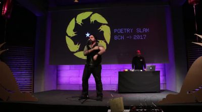Poema con títulos de películas en la Poetry Slam Barcelona 2017