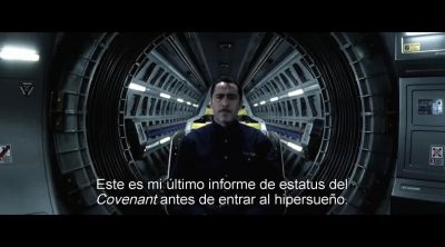 Clip 'Alien: Covenant': Mensaje de Lope