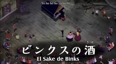 'One Piece' Sake de Binks
