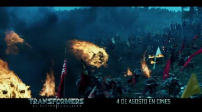 Spot TV 'Transformers: El Último Caballero'