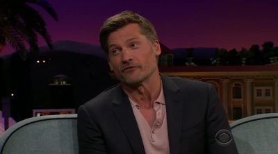 Nikolaj Coster-Waldau en 'The Late Late Show'
