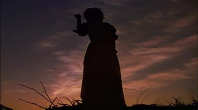 Escena de 'Lo que el viento se llevó': A Dios pongo por testigo, que jamás volveré a pasar hambre
