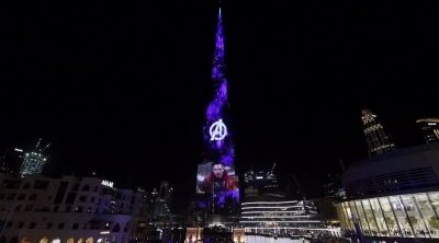 Tráiler de 'Vengadores: Infinity War' en Dubai