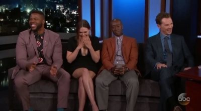 Los Vengadores cuentan spoilers reales en el show de Jimmy Kimmel