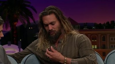 'The Late Show' - Jason Momoa cuenta cómo conoció a su mujer Lisa Bonet
