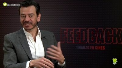 Pedro C. Alonso ('Feedback'): "Es irónico encerrar un tío en un medio de comunicación sin poder comunicarse"