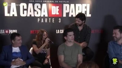 Rueda de prensa de 'La casa de papel', temporada 3