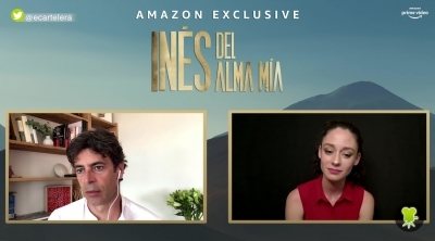 Elena Rivera y Eduardo Noriega sobre 'Inés del alma mía': "Fue una mujer fuera de serie"