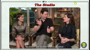 Kathryn Hahn era "como un tornado" en el rodaje de 'The Studio' según sus compañeros de reparto