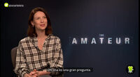 Caitriona Balfe ('Amateur'): "Con la justicia existe una forma de avanzar hacia la sanación"
