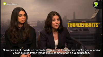Julia Louis-Dreyfus: "Los temas que trata 'Thunderbolts*' son importantes socialmente"