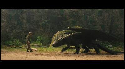 Clip escena 'Cómo entrenar a tu dragón'