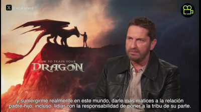 Gerard Butler ('Cómo entrenar a tu dragón'): "No tenía que pensar mucho cuando interpretaba a Estoico"