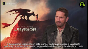 Gerard Butler ('Cómo entrenar a tu dragón'): "No tenía que pensar mucho cuando interpretaba a Estoico"