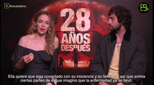 Jodie Comer: "Casi reviento la silla en una de las secuencias de '28 años después'"