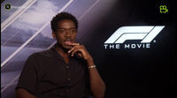 Damson Idris ('F1: La película'): "Fue más duro ver al Manchester United esta temporada que conducir un F1"