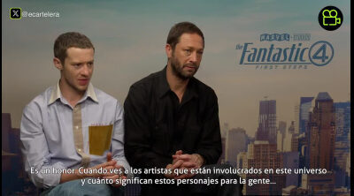 Joseph Quinn y Ebon Moss-Bachrach profundizan en sus personajes y el futuro de 'Los 4 Fantásticos'