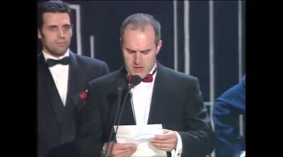 Discurso de agradecimiento en los Goya de 2003 de 'El efecto Iguazú'