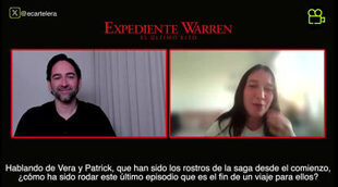 Michael Chaves ('Expediente Warren: El último rito'): "Se notaba en el ambiente: fue dulce y triste a la vez"