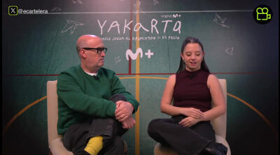 Javier Cámara alaba a todos el equipo de 'Yakarta', del que Carla Quílez afirma: "Es gente maravillosa"