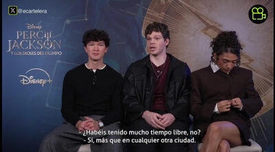 Daniel Diemer ('Percy Jackson y los dioses del Olimpo'): "Me llevé muy bien con todos de inmediato"