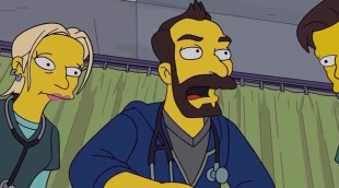 Noah Wyle, Katherine LaNasa y Taylor Dearden de 'The Pitt' realizan un cameo en 'Los Simpson'