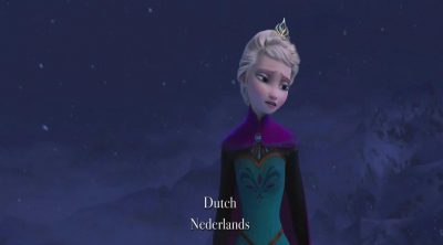 Versión multilenguaje 'Let it Go', 'Frozen: El reino del hielo'