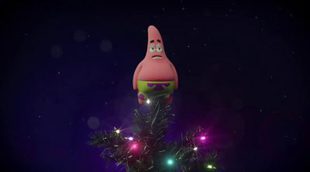 Felicitación Navidad 'Bob Esponja: Un héroe fuera del agua'