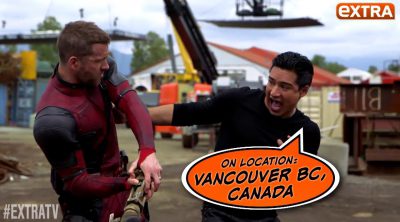 Mario Lopez vuelve a enfrentarse a Ryan Reynolds en el rodaje de 'Masacre (Deadpool)'