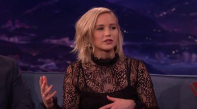 Jennifer Lawrence se disloca el pie