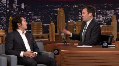 Steven Yeun en el programa de Jimmy Fallon habla sobre el destino de Glenn