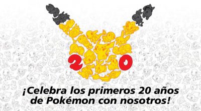 20º Aniversario Pokemon