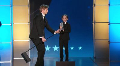 Discurso agradecimiento Jacob Tremblay 'Critics Choice Awards' 2016