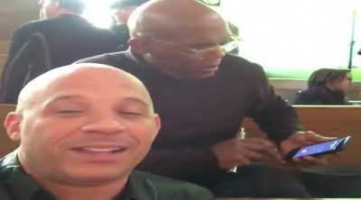 Vin Diesel y Samuel L. Jackson en el set de 'xXx: The Return of Xander Cage'